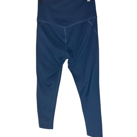 Girlfriend‎ Collective S/M Matching Athletic Set Solid Dark Blue Yoga Athleisure - Picture 5 of 10